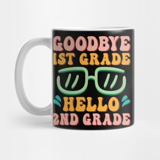 Goodbye 1st Grade Hello 2nd Grade Shirt Back To School Students Mug
